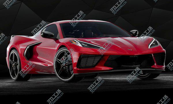 images/goods_img/20210312/3D model 2020 Chevrolet Corvette C8 Stingray/2.jpg